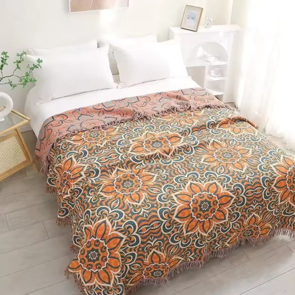 Plaid en coton Sienna Sun – Sun-Kissed
