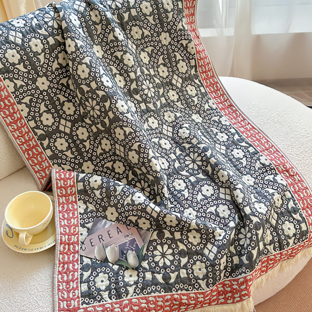 Serviette en coton Midnight Swirls