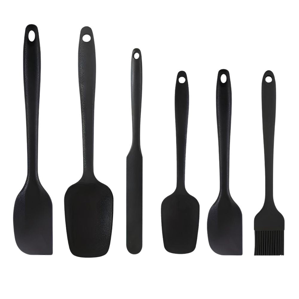 Set de spatules en silicone souple | 6 pièces