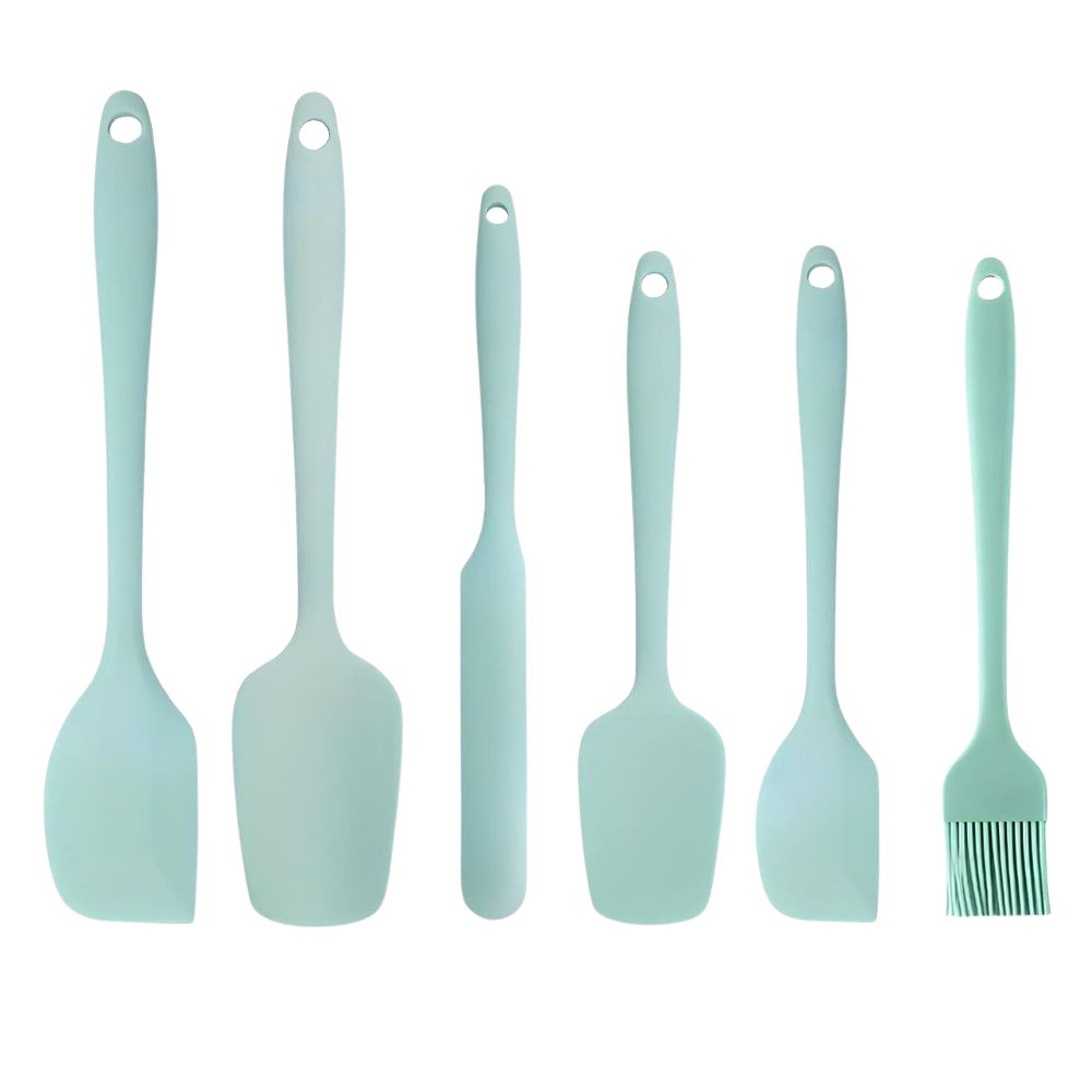 Set de spatules en silicone souple | 6 pièces – Midnight Noir