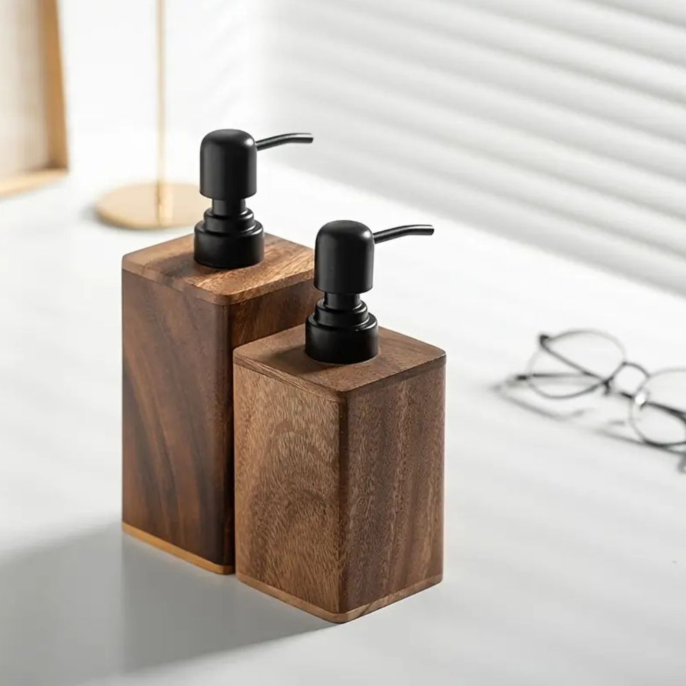 Distributeur de savon et lotion Walnut Aura
