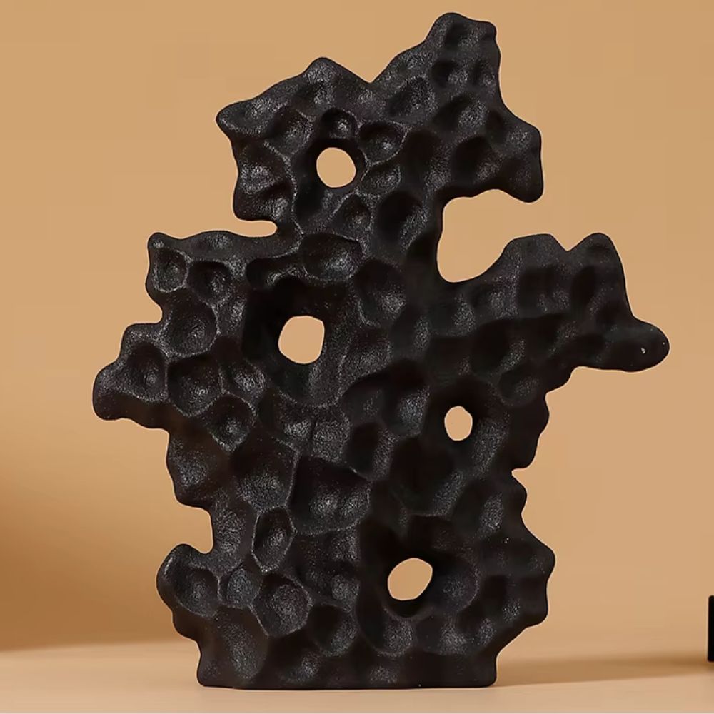 Sculpture corail en céramique