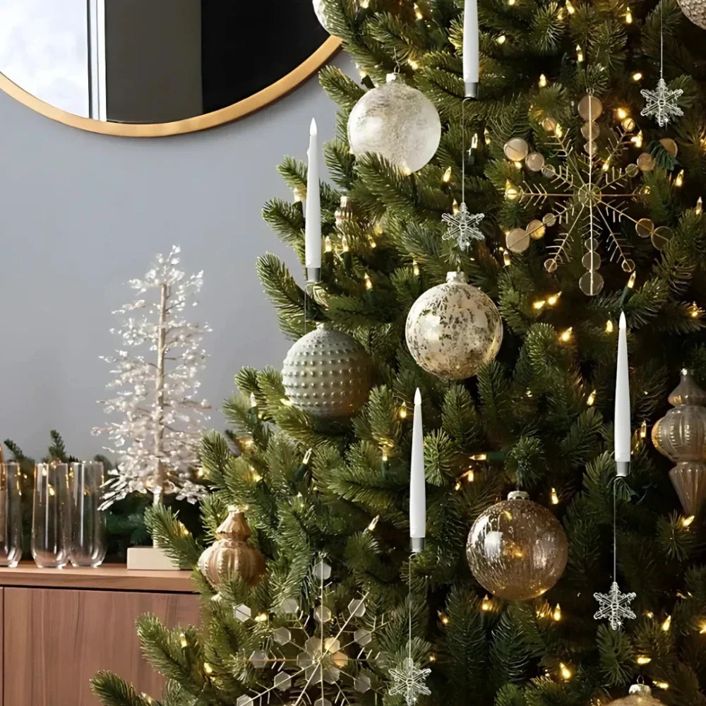 Bougies de Noel a LED vacillantes