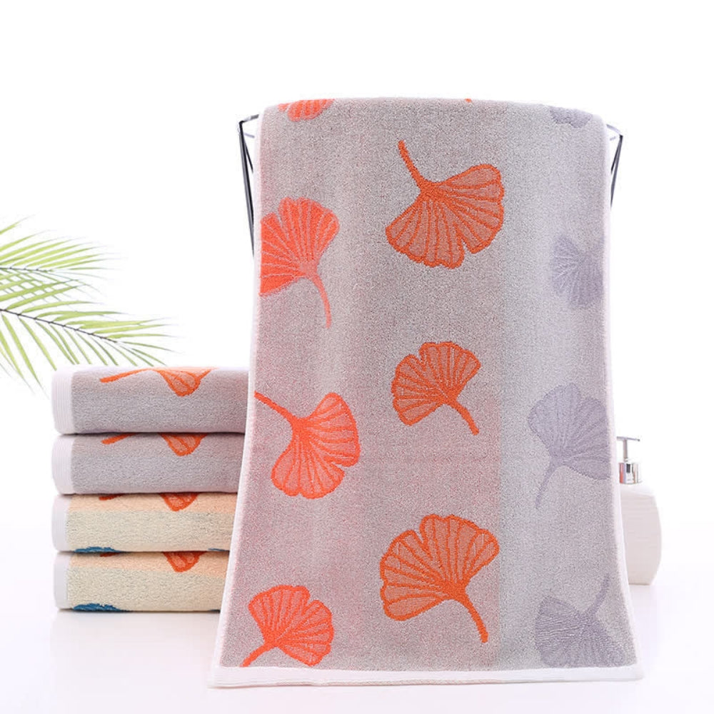 Serviette en coton Ginkgo Bliss