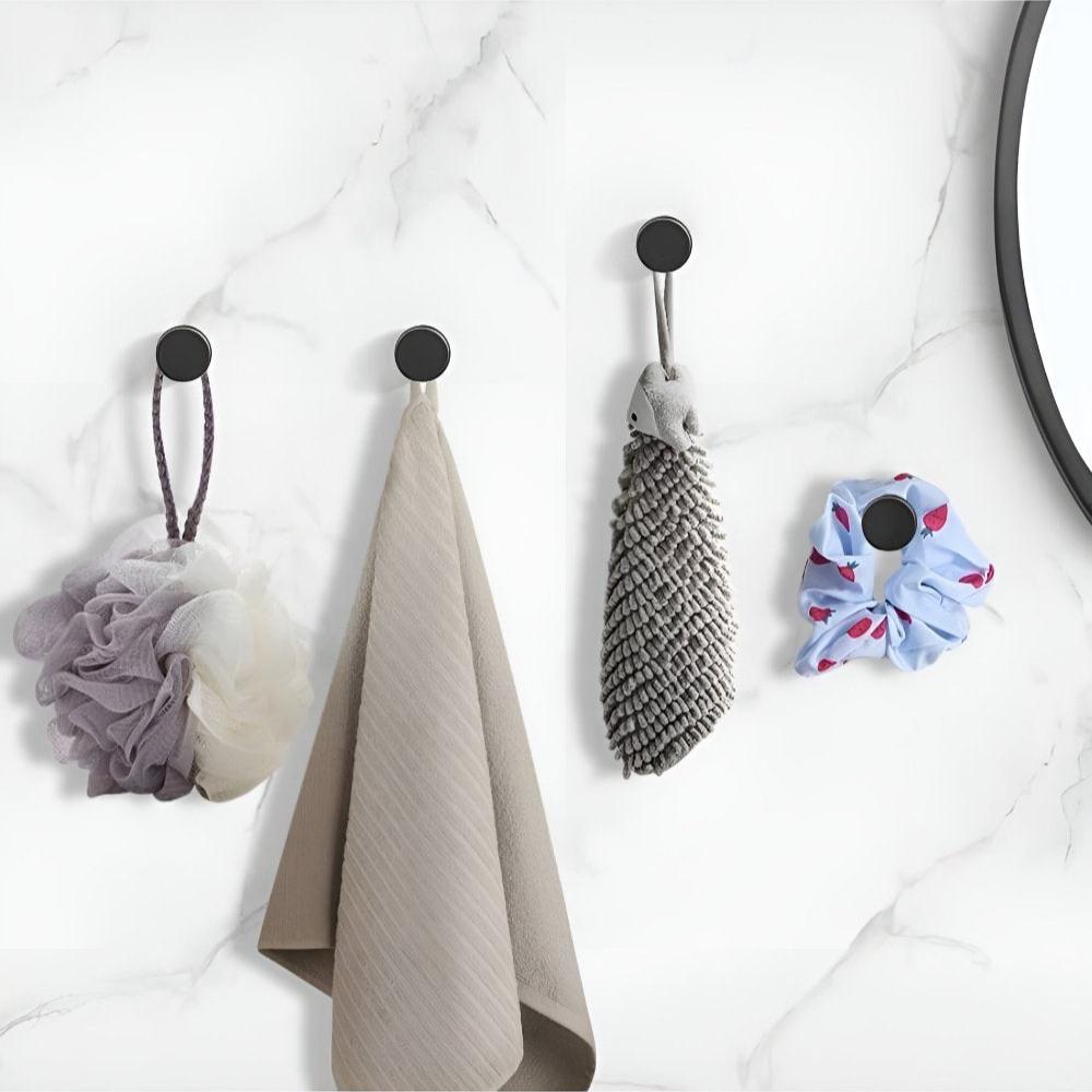 Crochets de douche à verrouillage