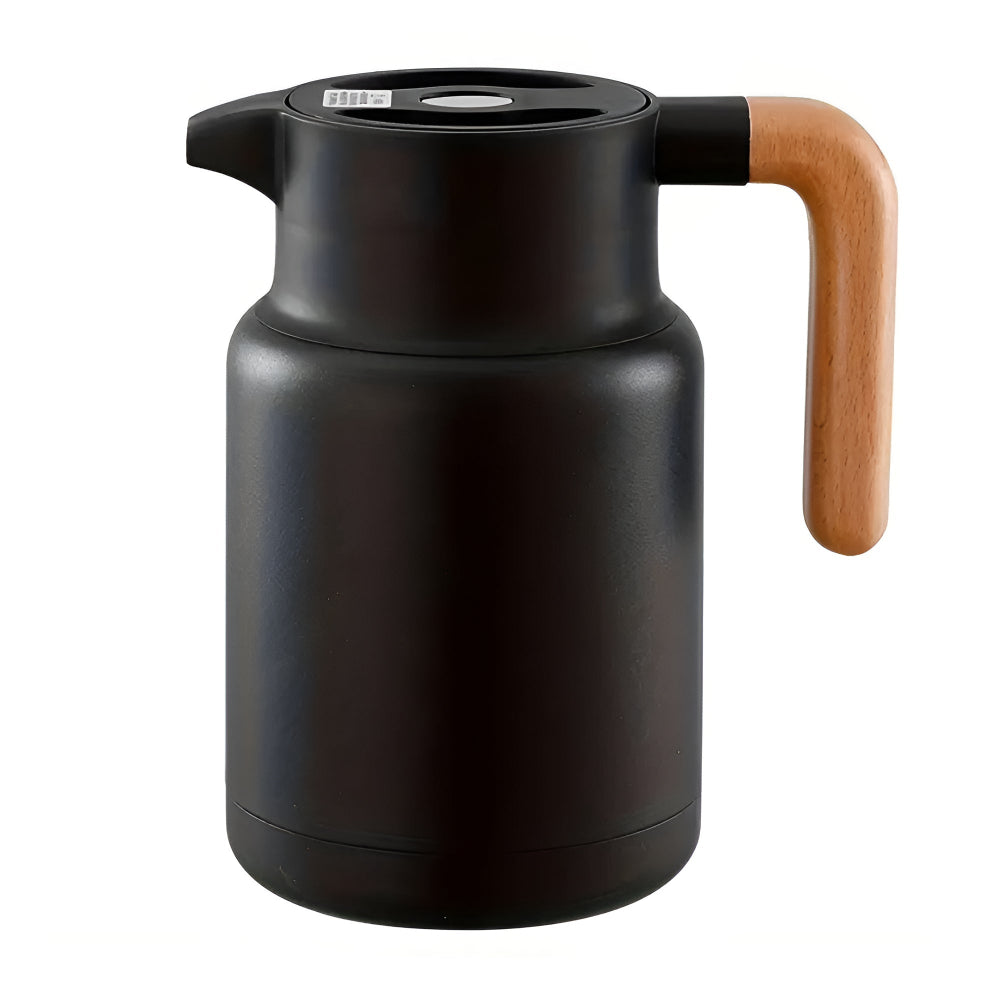 Carafe isotherme à poignée en bois