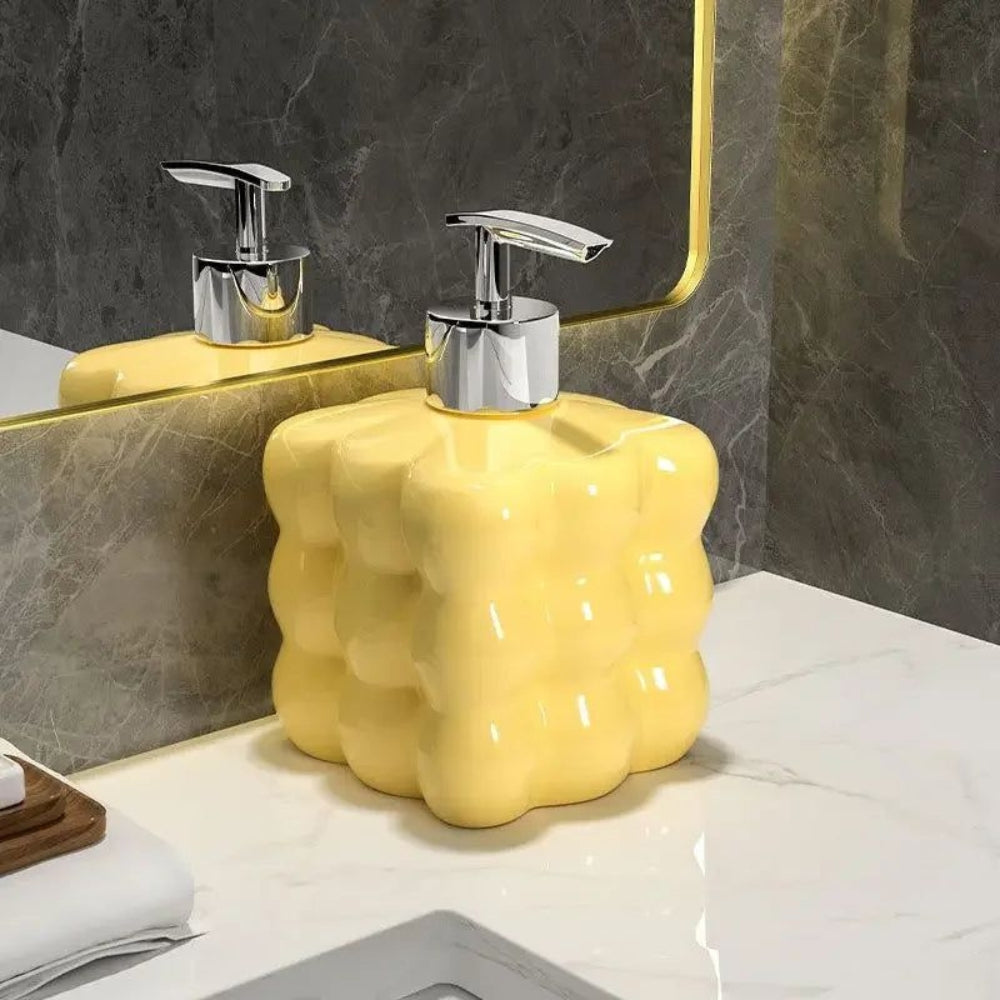 Distributeur de savon en céramique Puff Bubble