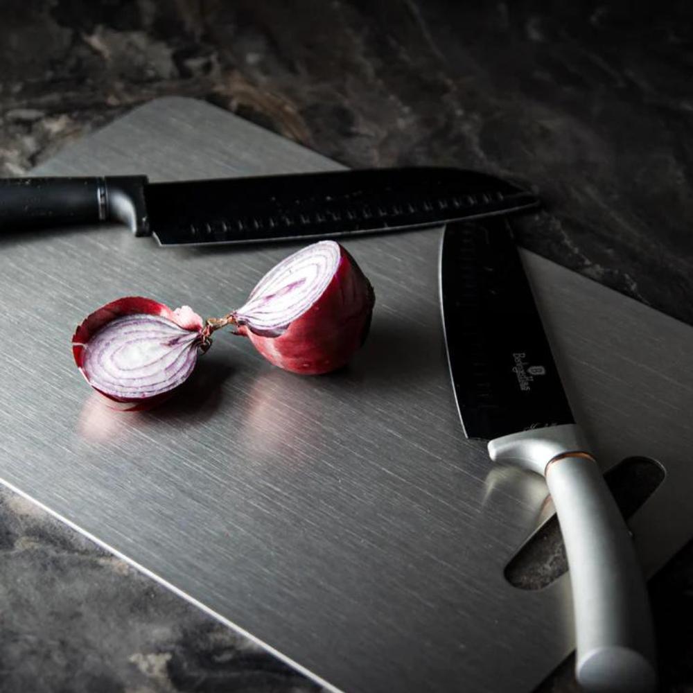 Planche à découper premium en inox