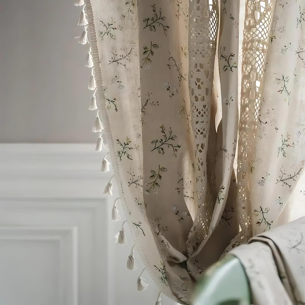 Rideau en dentelle Whimsical Meadow