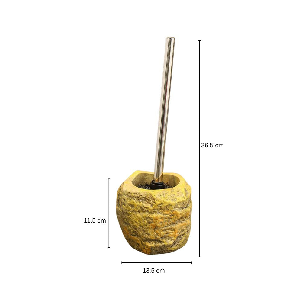 Brosse WC en céramique effet pierre