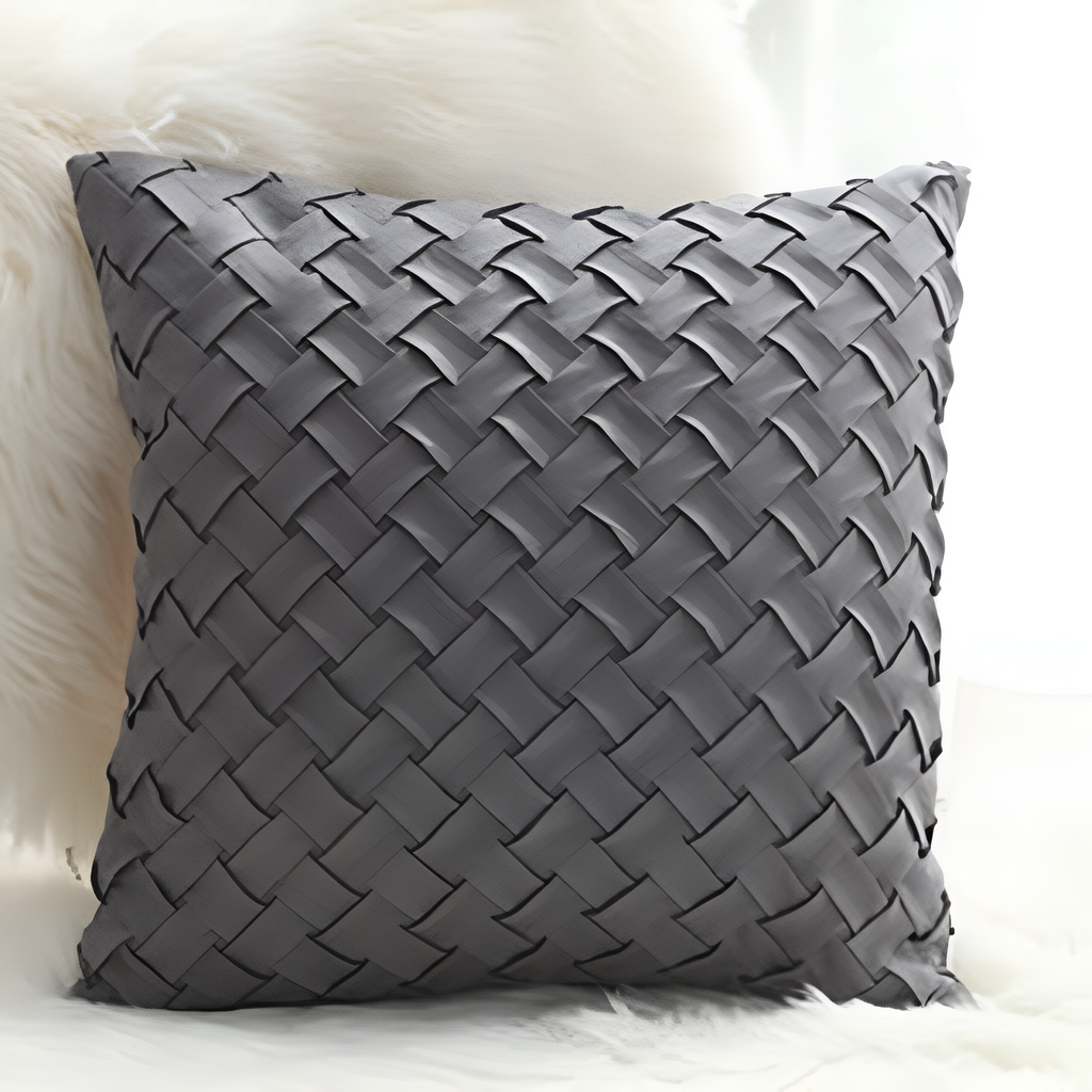 Housses de coussin tissées premium