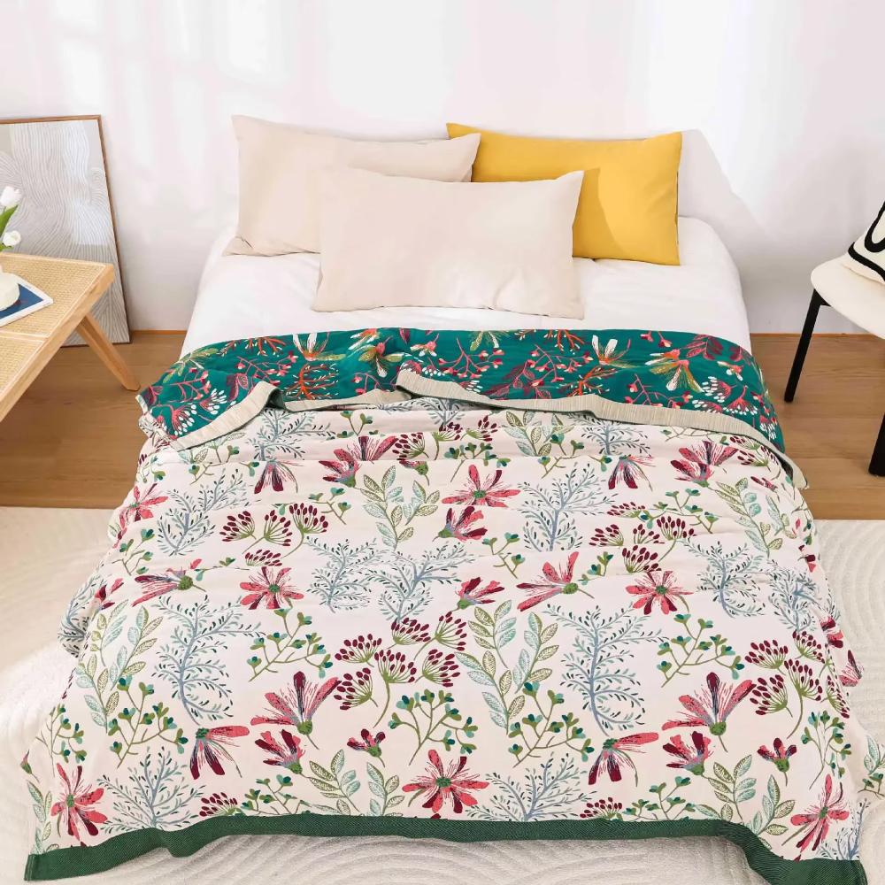 Plaid en coton Wildflower Whisper