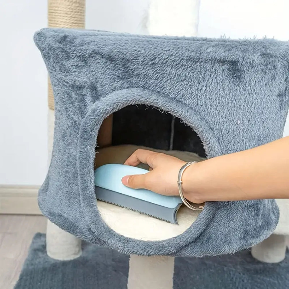 Brosse anti-poils pour animaux