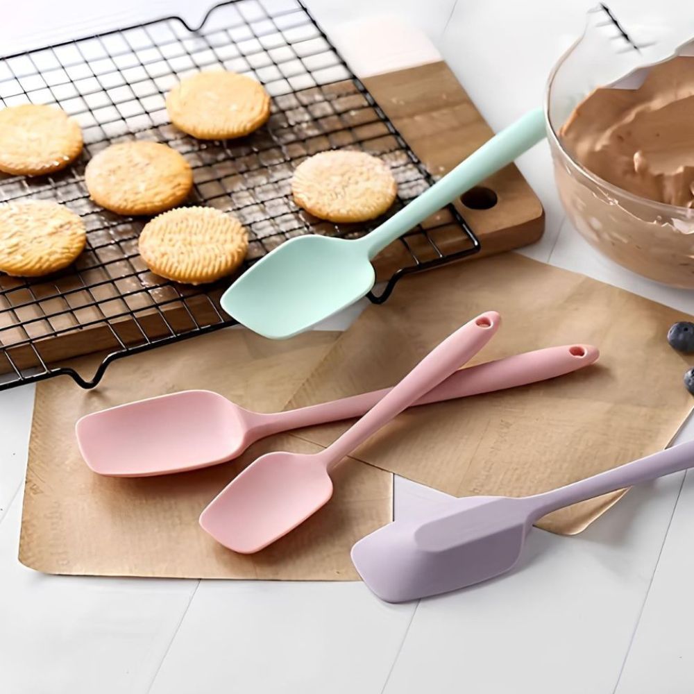 Set de spatules en silicone souple | 6 pièces