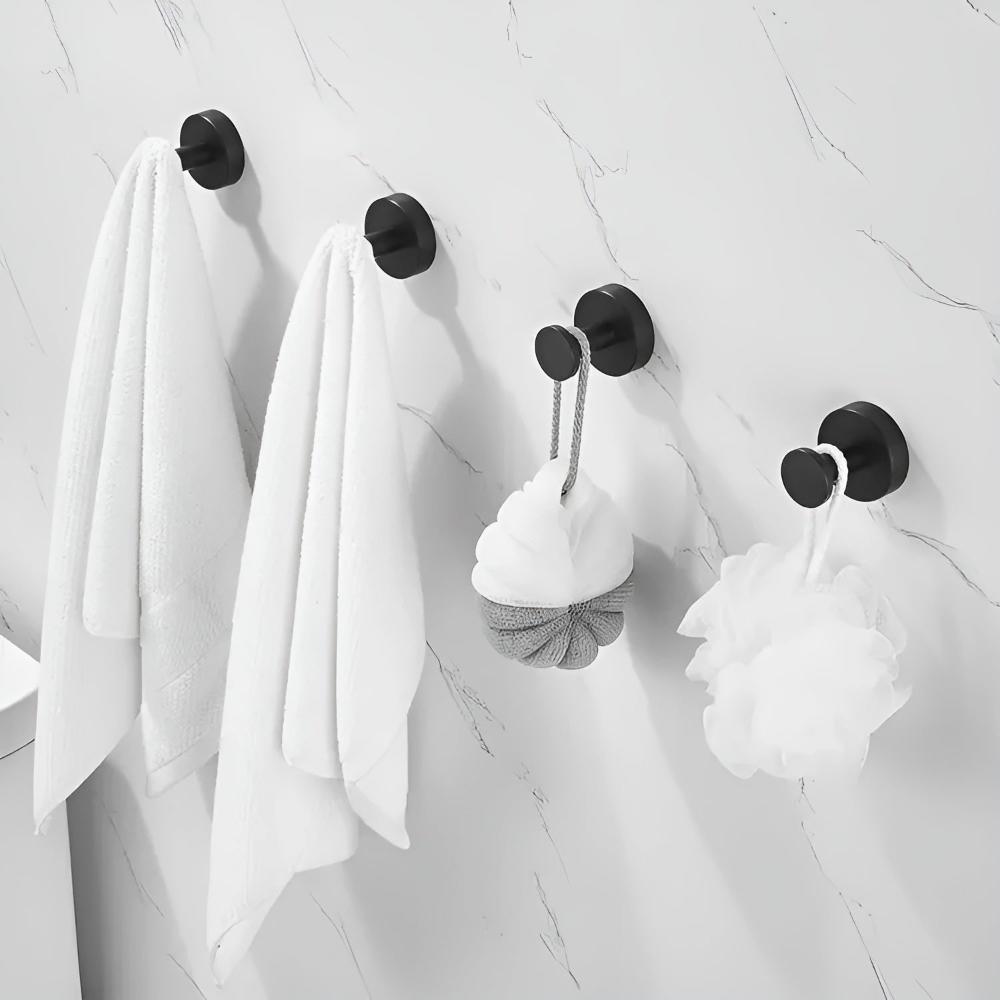 Crochets de douche à verrouillage