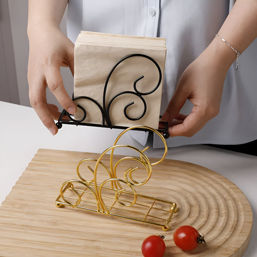 Porte-serviettes spirale élégant