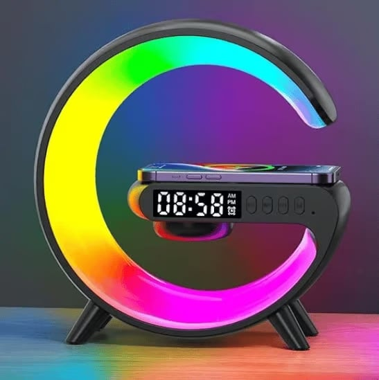 GlowTunes – Lampe Intelligente & Enceinte Bluetooth Multifonction