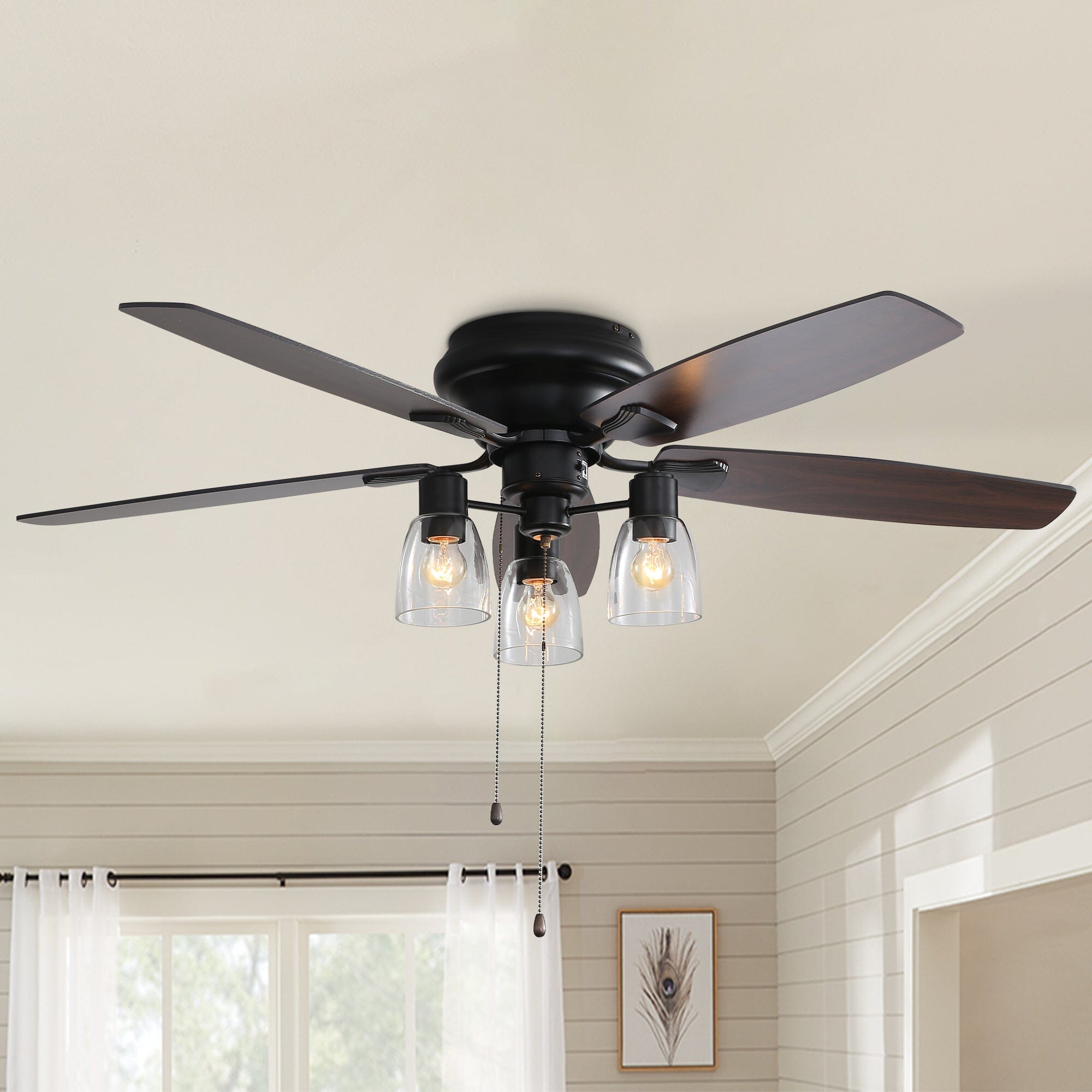 Ventilateur de plafond a profil bas
