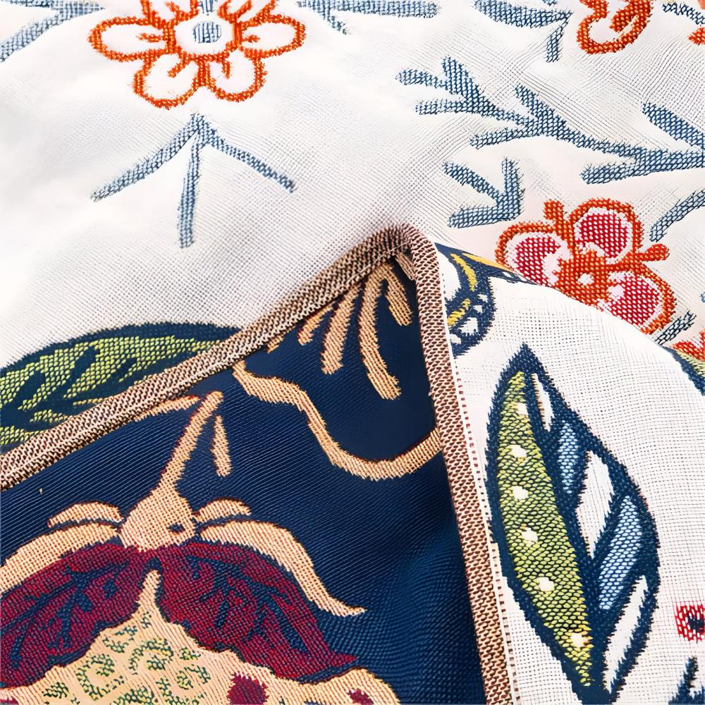 Serviette de bain réversible Garden Bloom