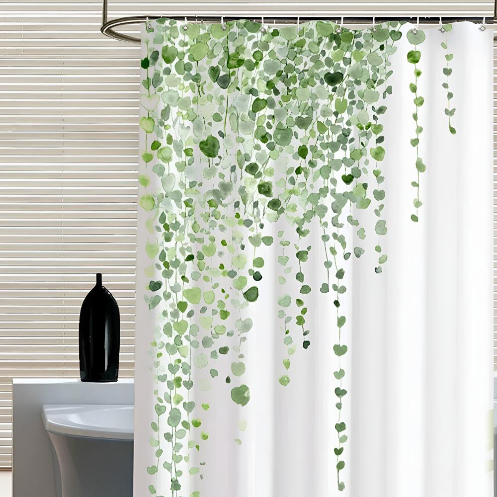 Rideau de douche lierre