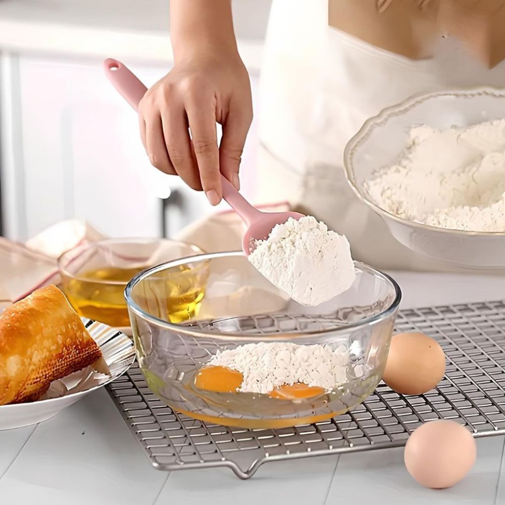 Set de spatules en silicone souple | 6 pièces
