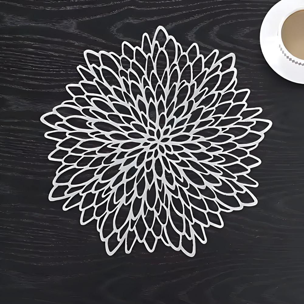 Set de table motif chrysanthème