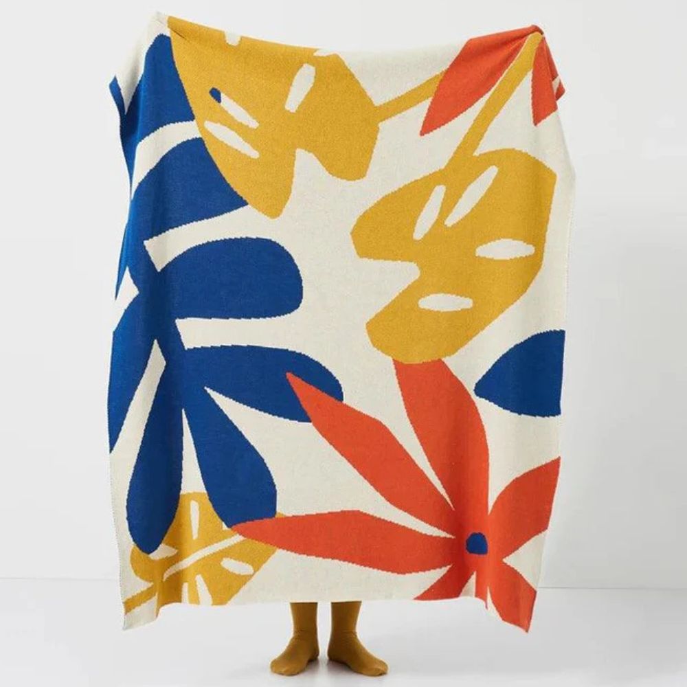 Plaid tricoté Tropical Breeze