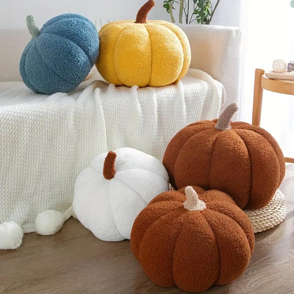 Coussins moelleux citrouilles – Rouge