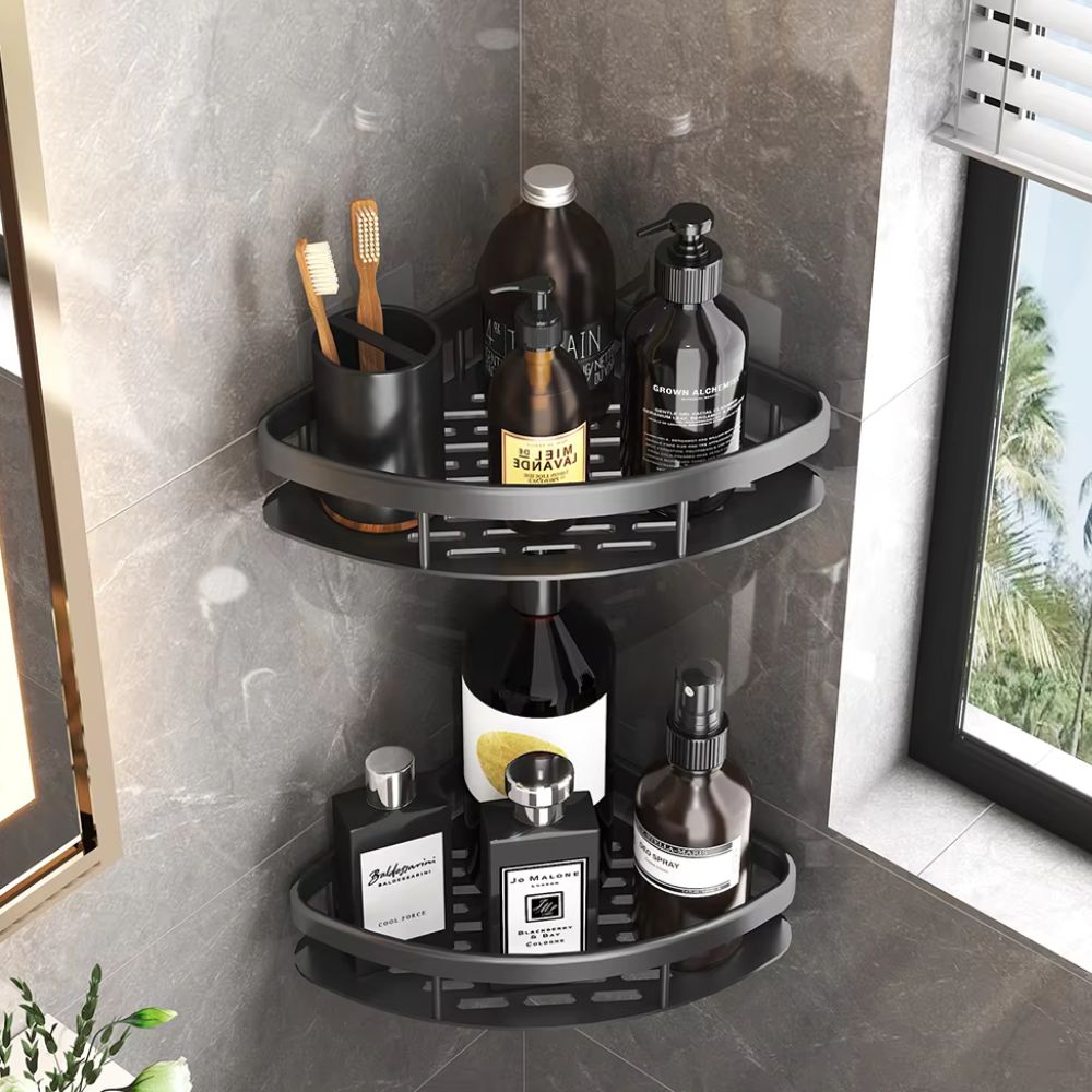 Étagère de douche Aluma Curve – Argenté