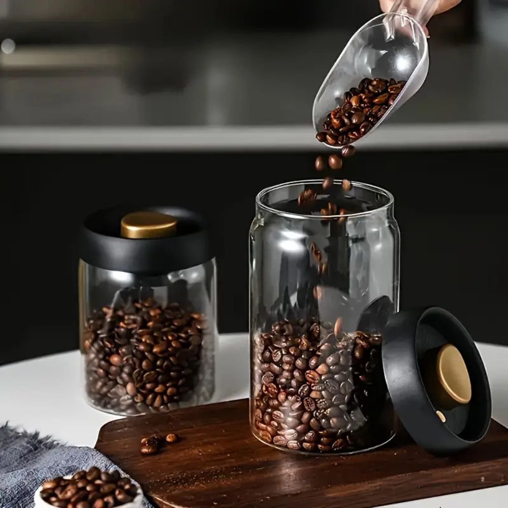 Boîte à café hermétique sous vide