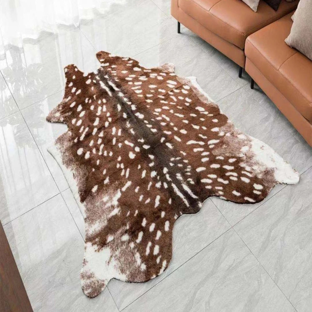 Tapis moelleux en fausse fourrure Auredeer