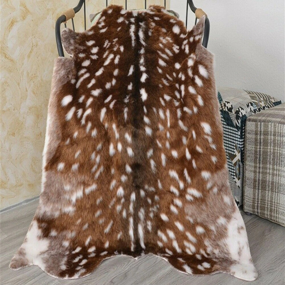 Tapis moelleux en fausse fourrure Auredeer