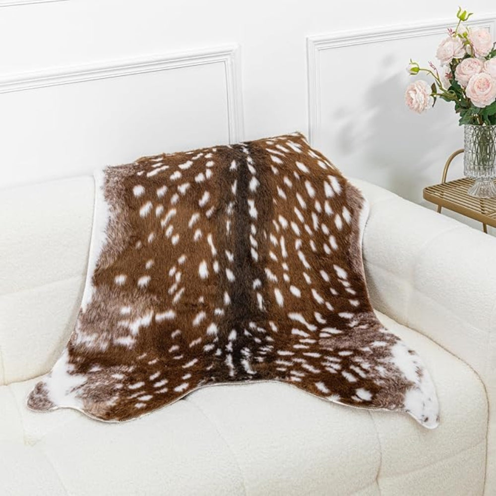 Tapis moelleux en fausse fourrure Auredeer