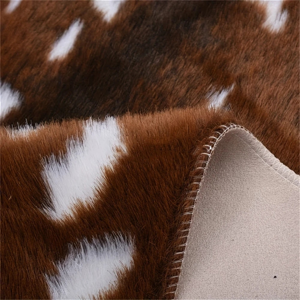 Tapis moelleux en fausse fourrure Auredeer