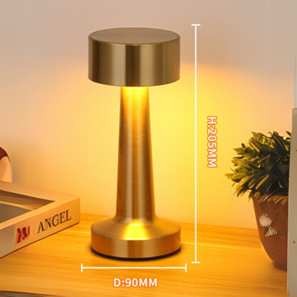 Lampe de bureau LED portable Aurelia en aluminium