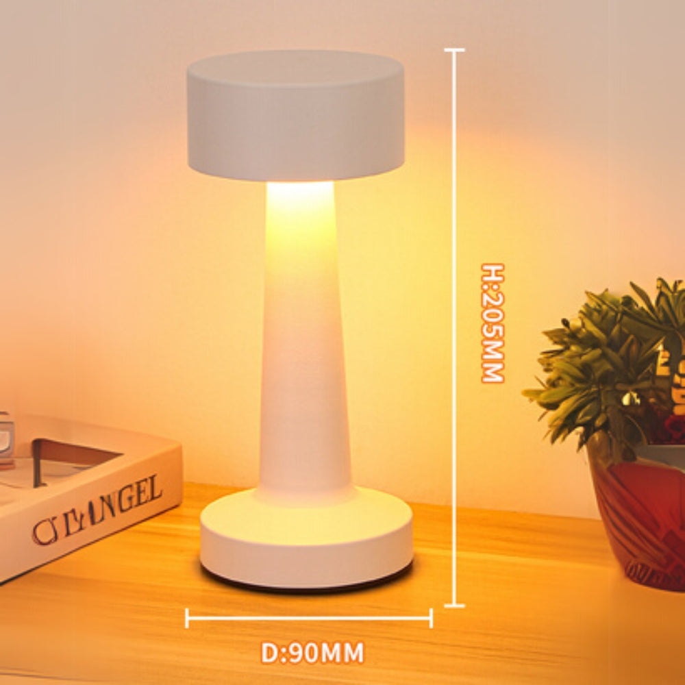 Lampe de bureau LED portable Aurelia en aluminium