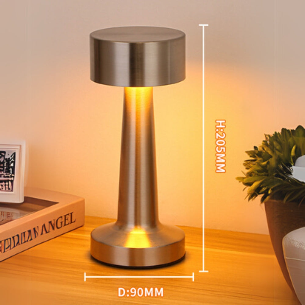 Lampe de bureau LED portable Aurelia en aluminium