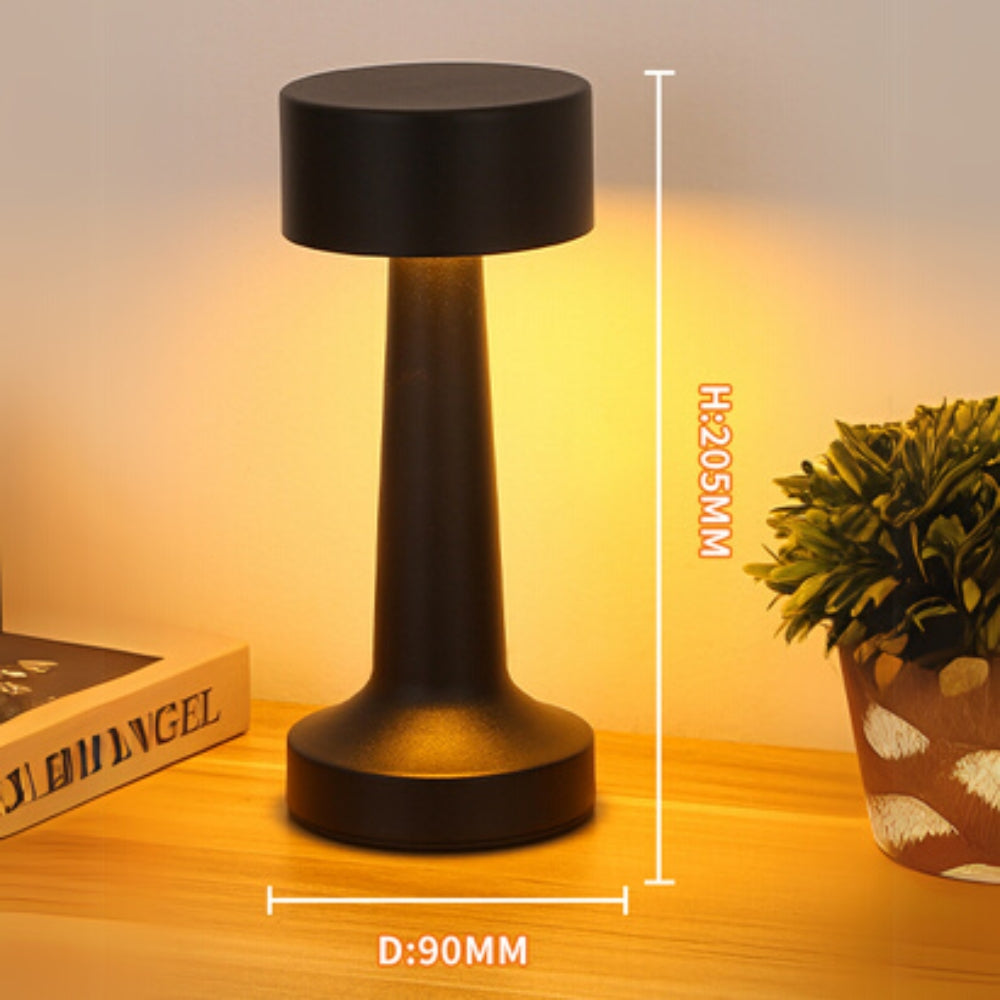 Lampe de bureau LED portable Aurelia en aluminium