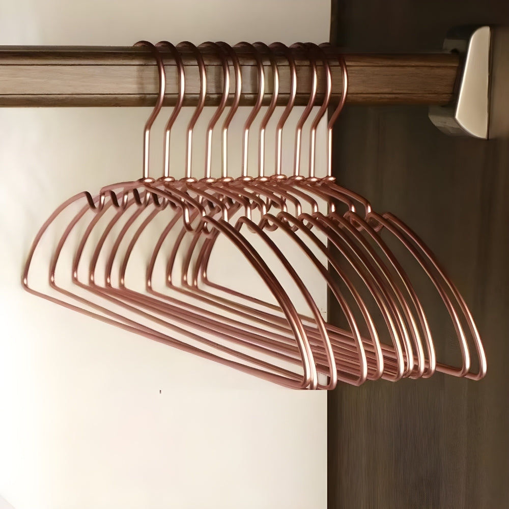Cintres Aurex sans marque d'épaule | Lot de 10