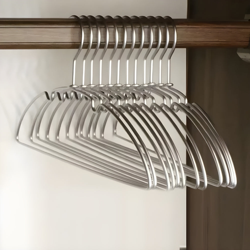 Cintres Aurex sans marque d'épaule | Lot de 10