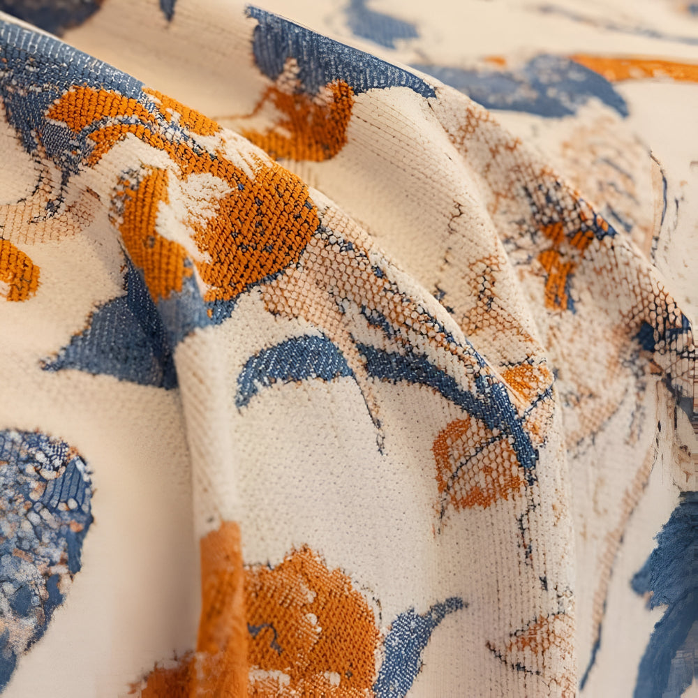 Housse de canapé jacquard Autumn Vines