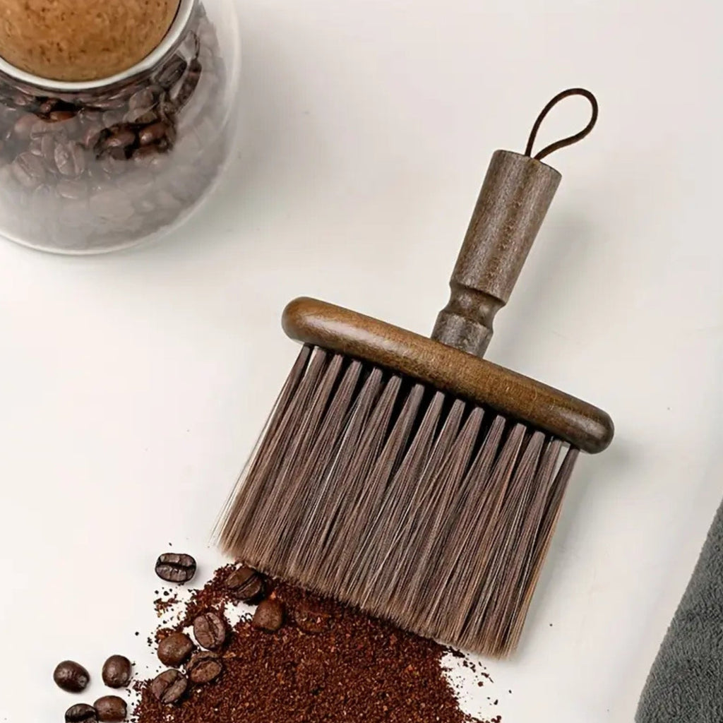 Brosse de nettoyage Barista en bois
