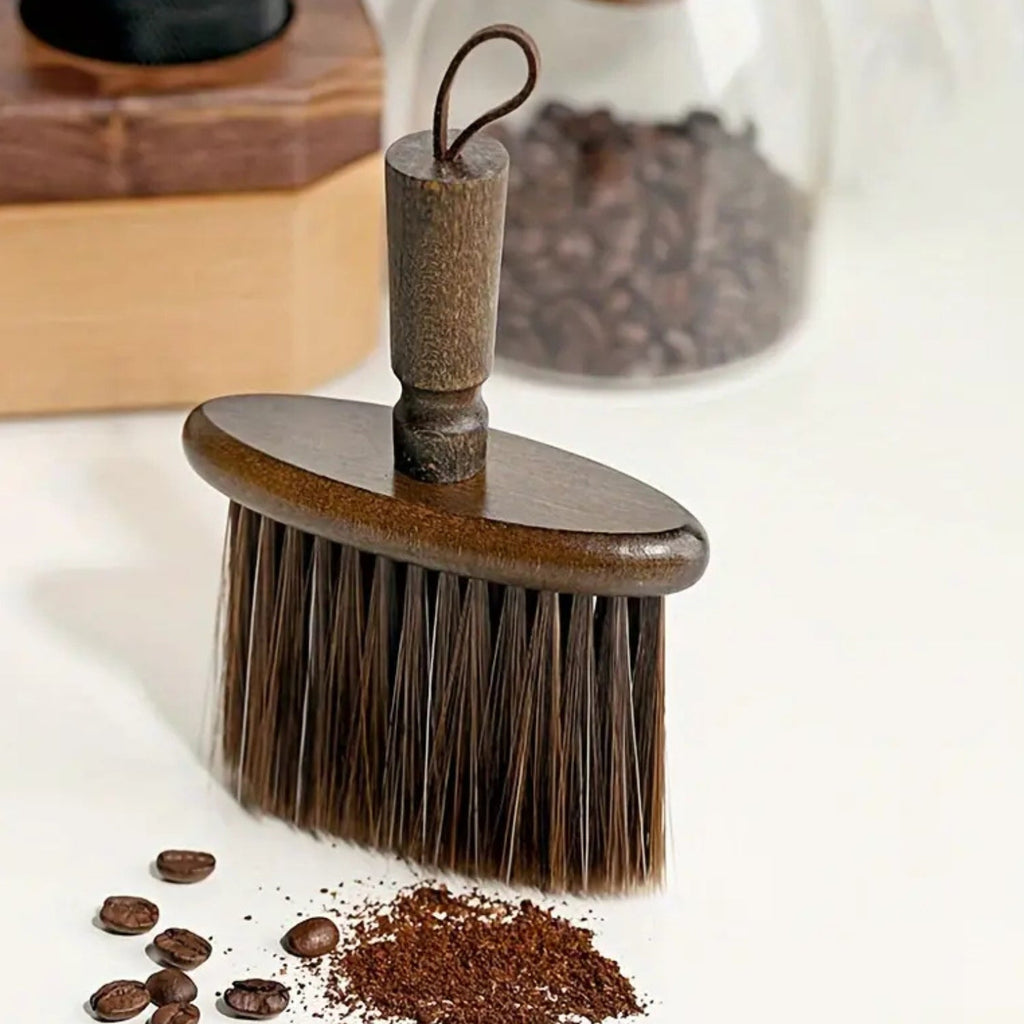 Brosse de nettoyage Barista en bois
