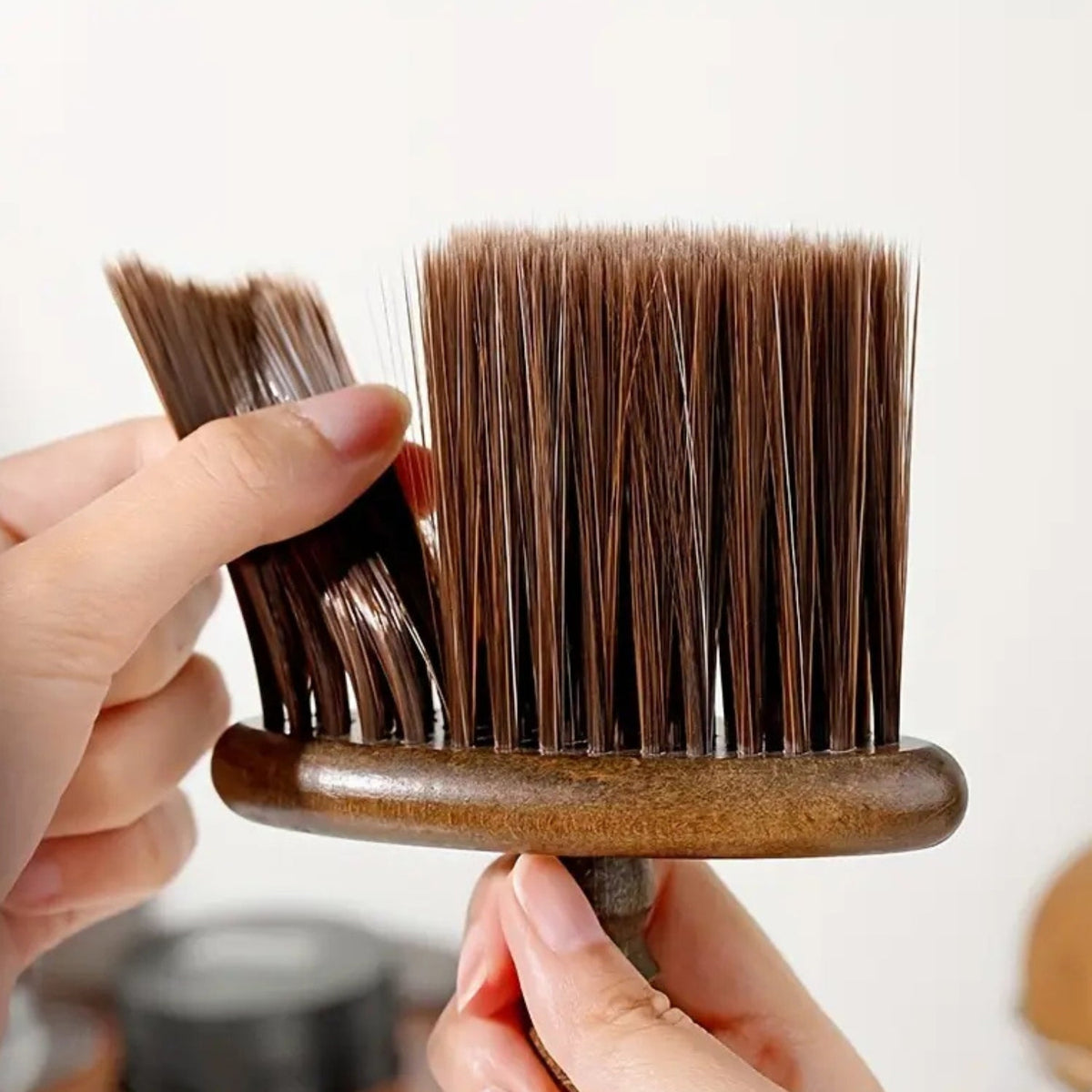 Brosse de nettoyage Barista en bois
