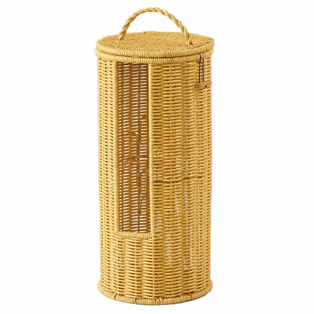 Porte-papier toilette en corde tressée