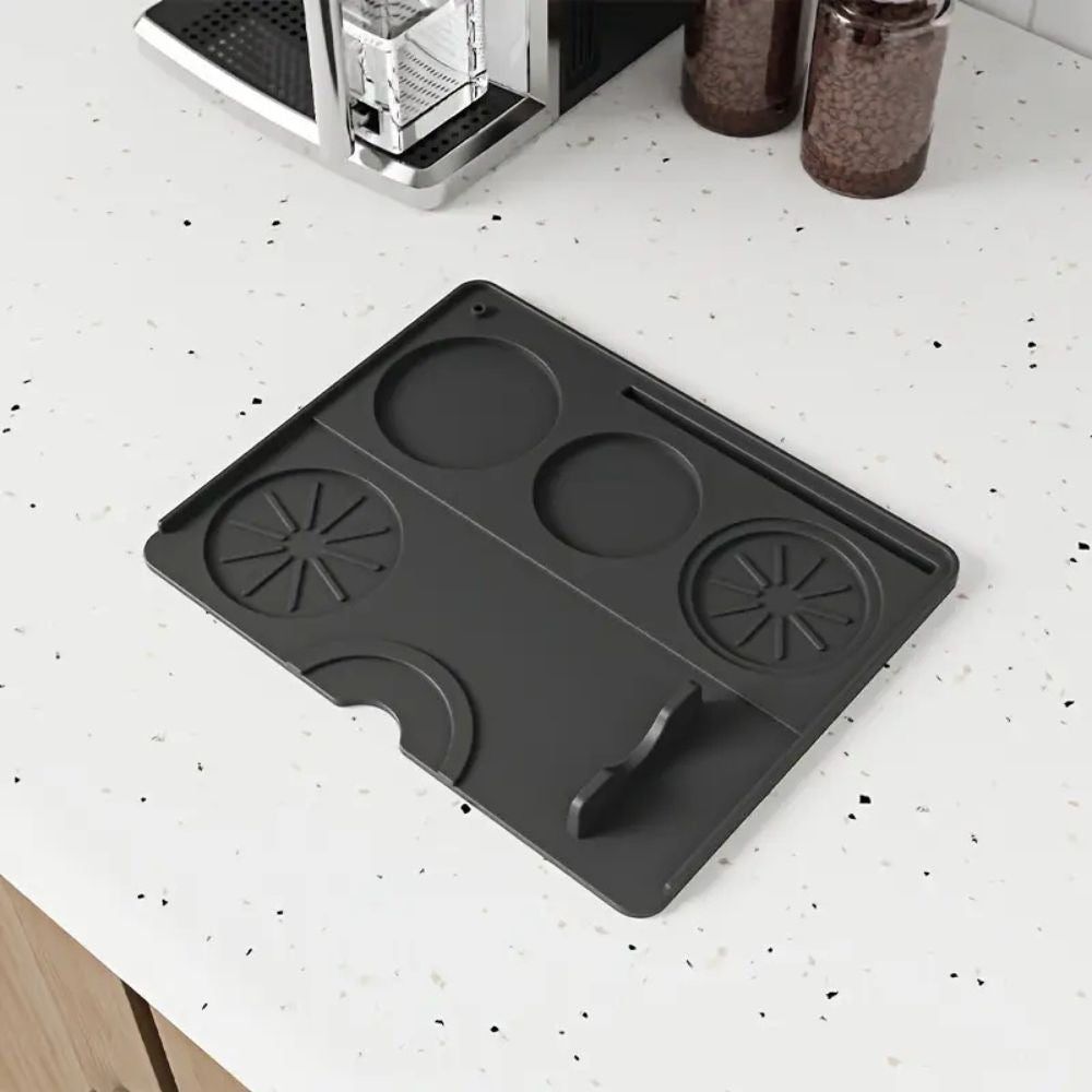 Tapis à tamper en silicone Espresso Brew Base