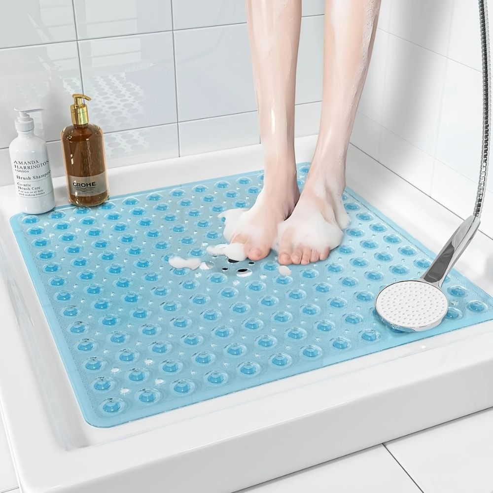 Tapis de bain antidérapant à ventouses