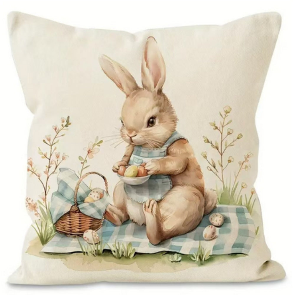 Housses de coussin de Pâques Bubboo lapins