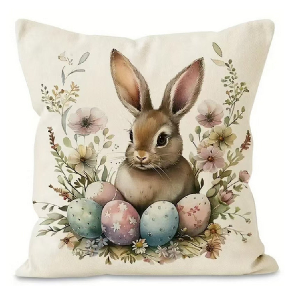 Housses de coussin de Pâques Bubboo lapins