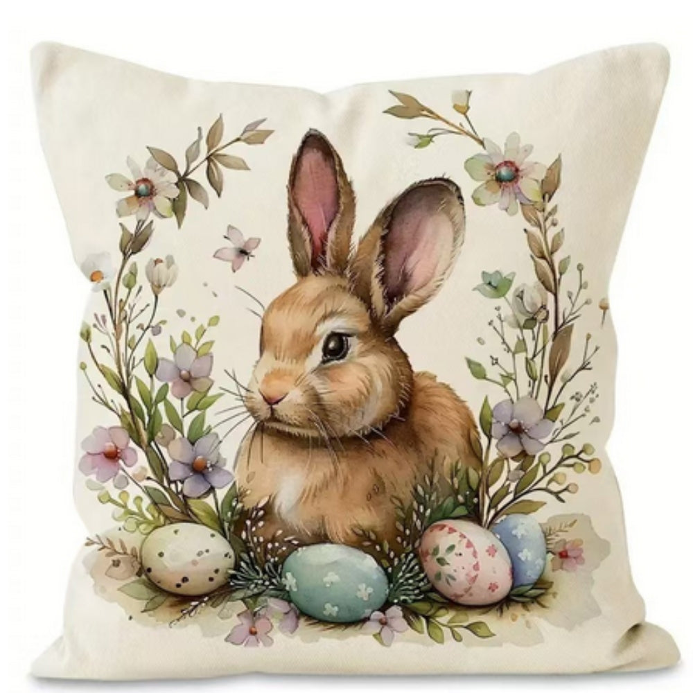 Housses de coussin de Pâques Bubboo lapins